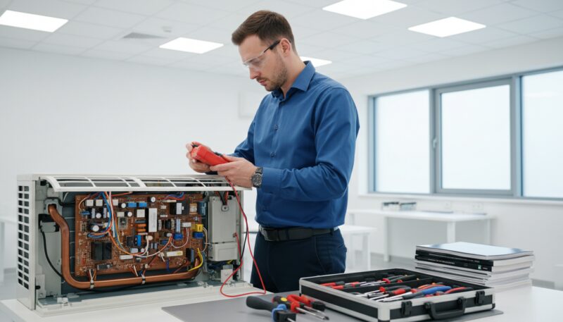 klima uređaj provera električnih kvarova